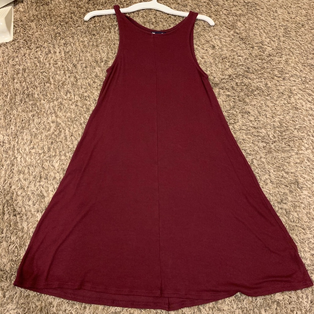Gap Ribbed Cotton Tank Dress